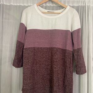 Pink Clover Cream Knit Top